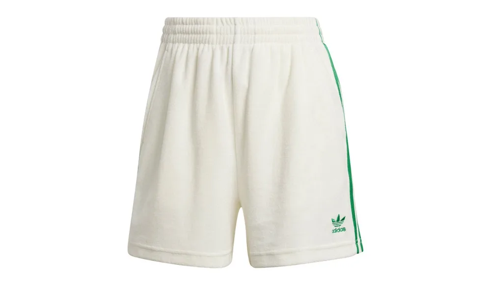 Adidas white shorts 