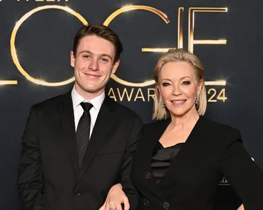 Rebecca Gibney’s son moved the Logies audience with his speech. This is their bond