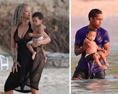 The famous couple enjoyed some time out of the spotlight with their kids on a holiday to Barbados.