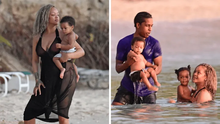 The famous couple enjoyed some time out of the spotlight with their kids on a holiday to Barbados.