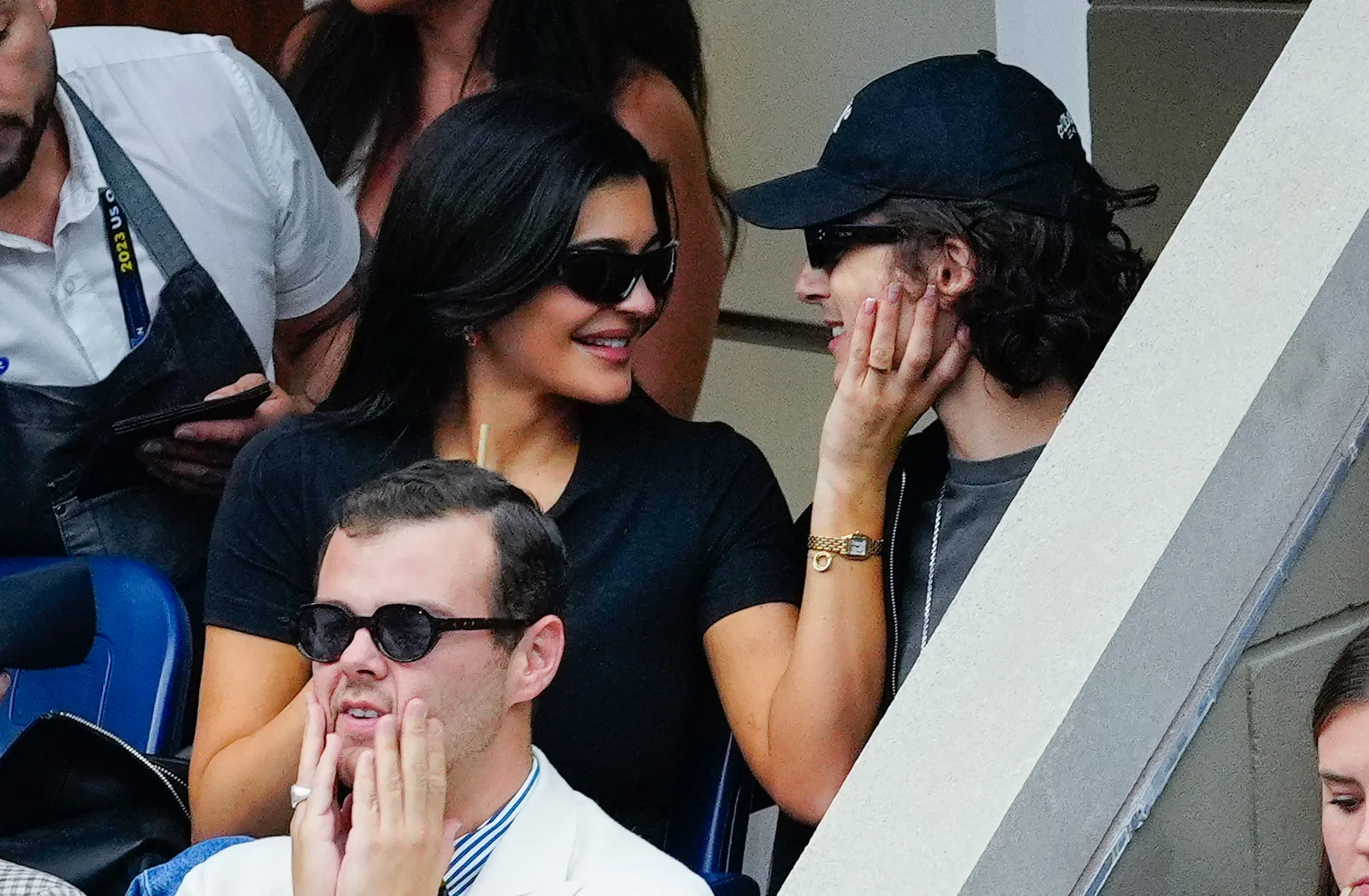 Kylie Jenner and Timothée Chalamet at US Open.