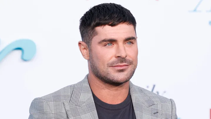 US actor Zac Efron attends the Los Angeles premiere of Netflix's "A Family Affair" at the Egyptian Theatre in Los Angeles, June 13, 2024. (Photo by Michael Tran / AFP) (Photo by MICHAEL TRAN/AFP via Getty Images)