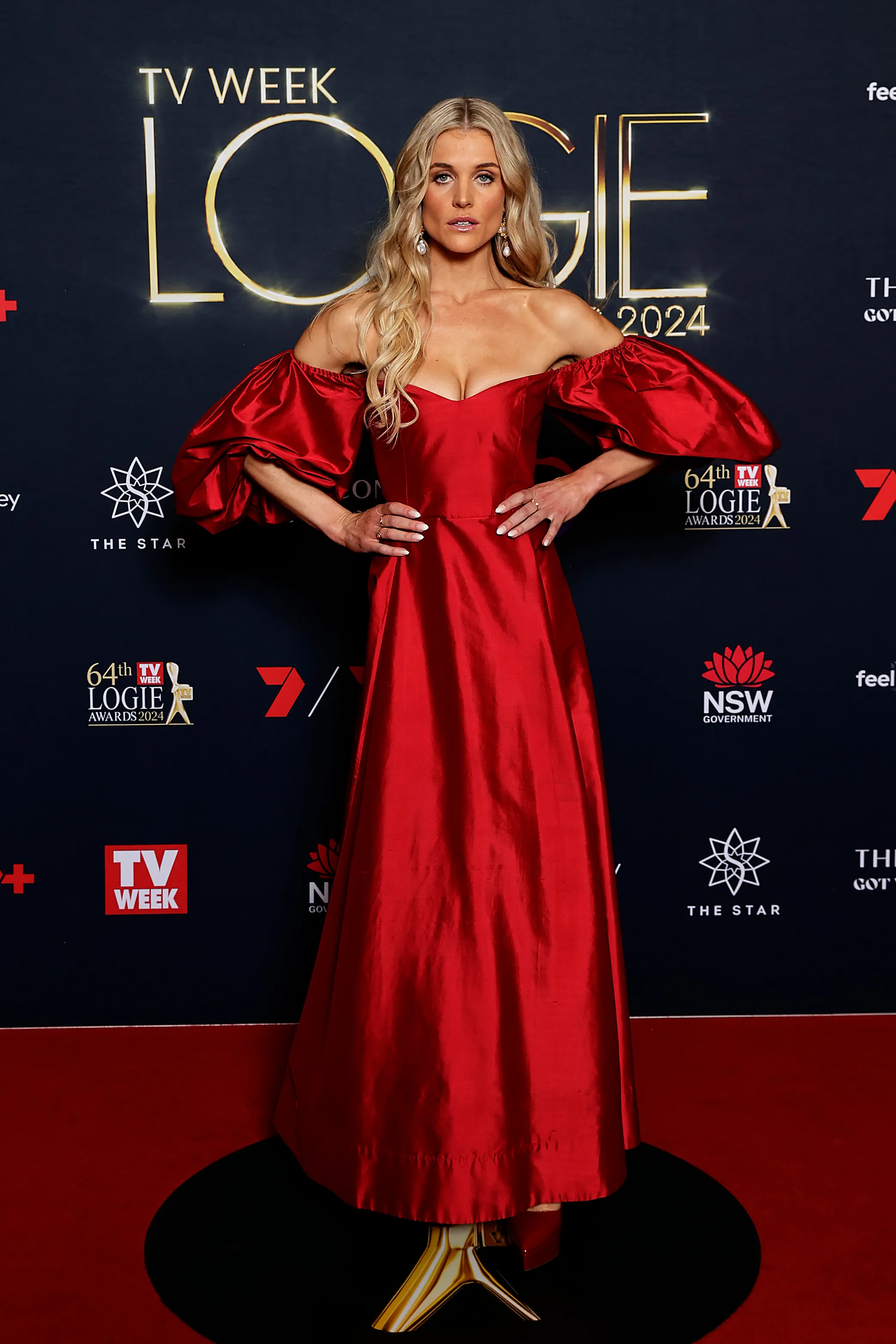 Juliet Godwin attends the 2024 Logies,