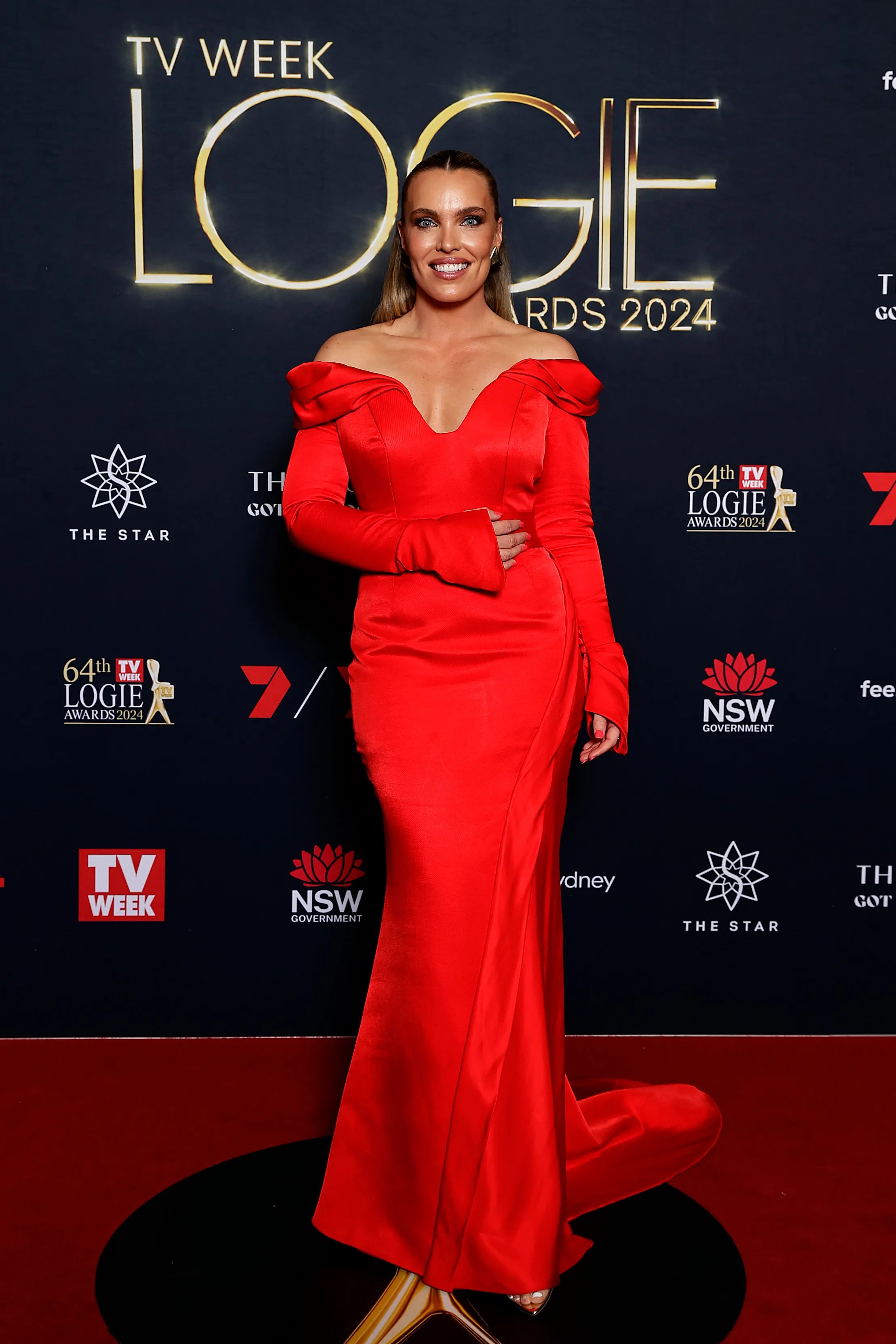 Abbey Holme attends the 2024 Logie Awards.