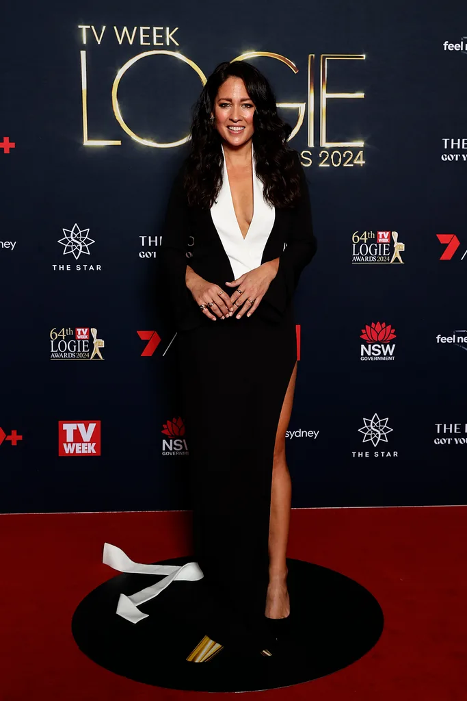 SYDNEY, AUSTRALIA - AUGUST 18: Mel McLaughlin attends the 64th TV WEEK Logie Awards at The Star, Sydney on August 18, 2024 in Sydney, Australia. (Photo by Sam Tabone/Getty Images)