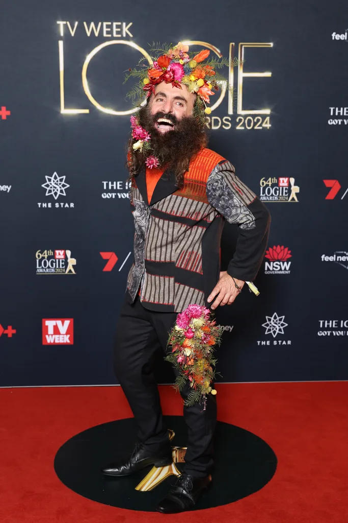 SYDNEY, AUSTRALIA - AUGUST 18: Costa Georgiadis attends the 64th TV WEEK Logie Awards at The Star, Sydney on August 18, 2024 in Sydney, Australia. (Photo by Don Arnold/WireImage)