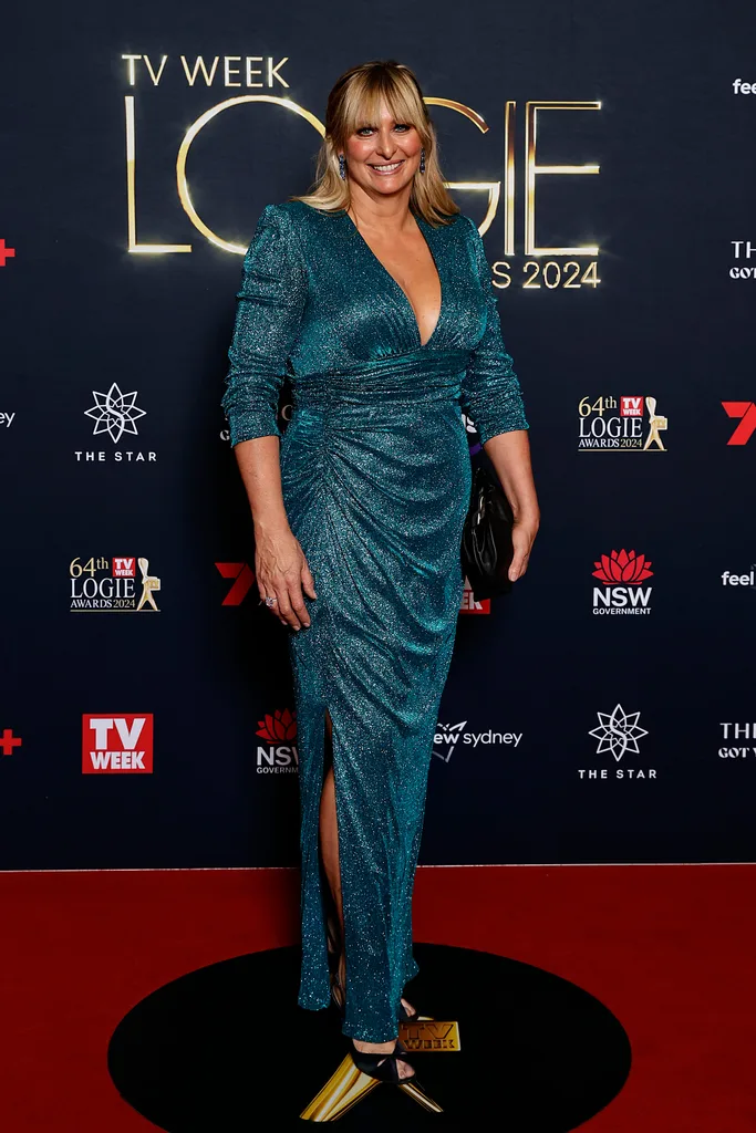 Johanna Griggs at the 2024 Logie Awards.