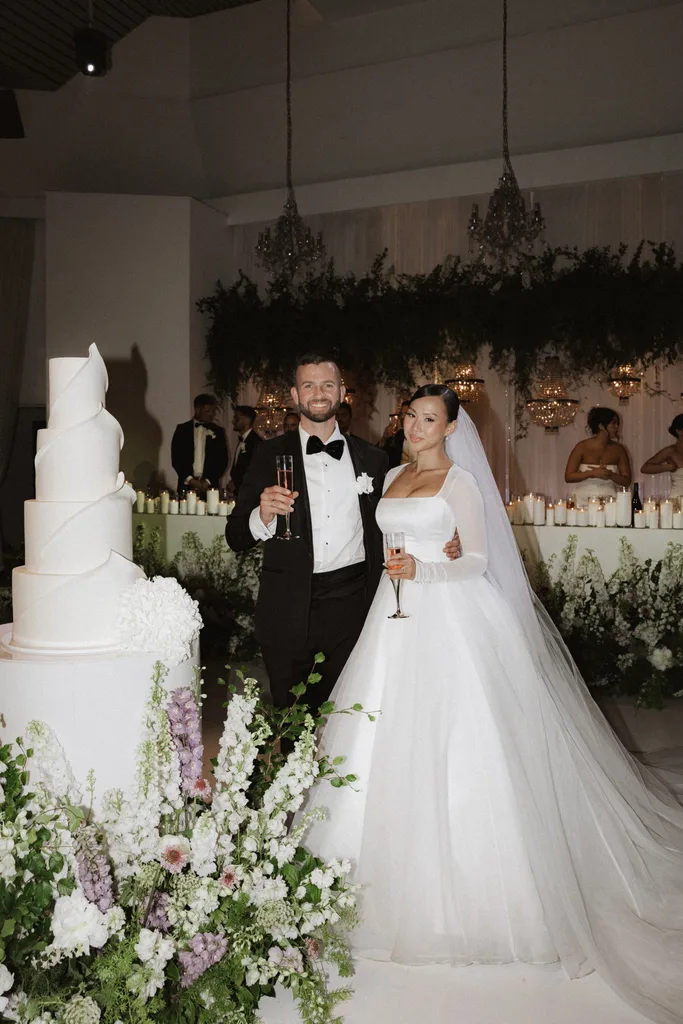 Kristian and Mimi The block wedding