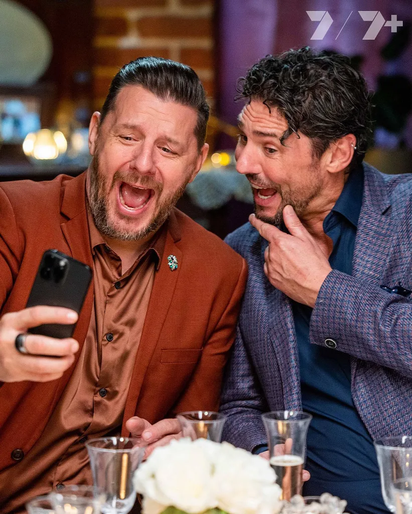 Manu Feildel and Colin Fassnidge
