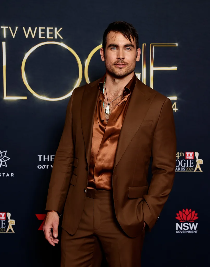 Nicholas Cartwright at the 2024 Logie Awards