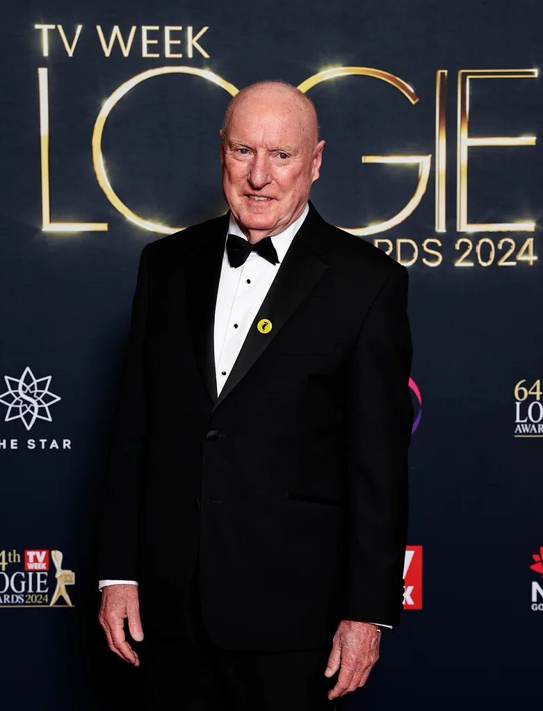 Ray Meagher at the 2024 Logie Awards. 