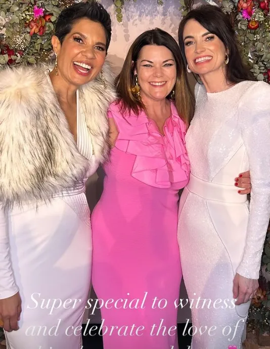 Narelda Jacobs, Sarah Hanson-Young and Karina Natt.