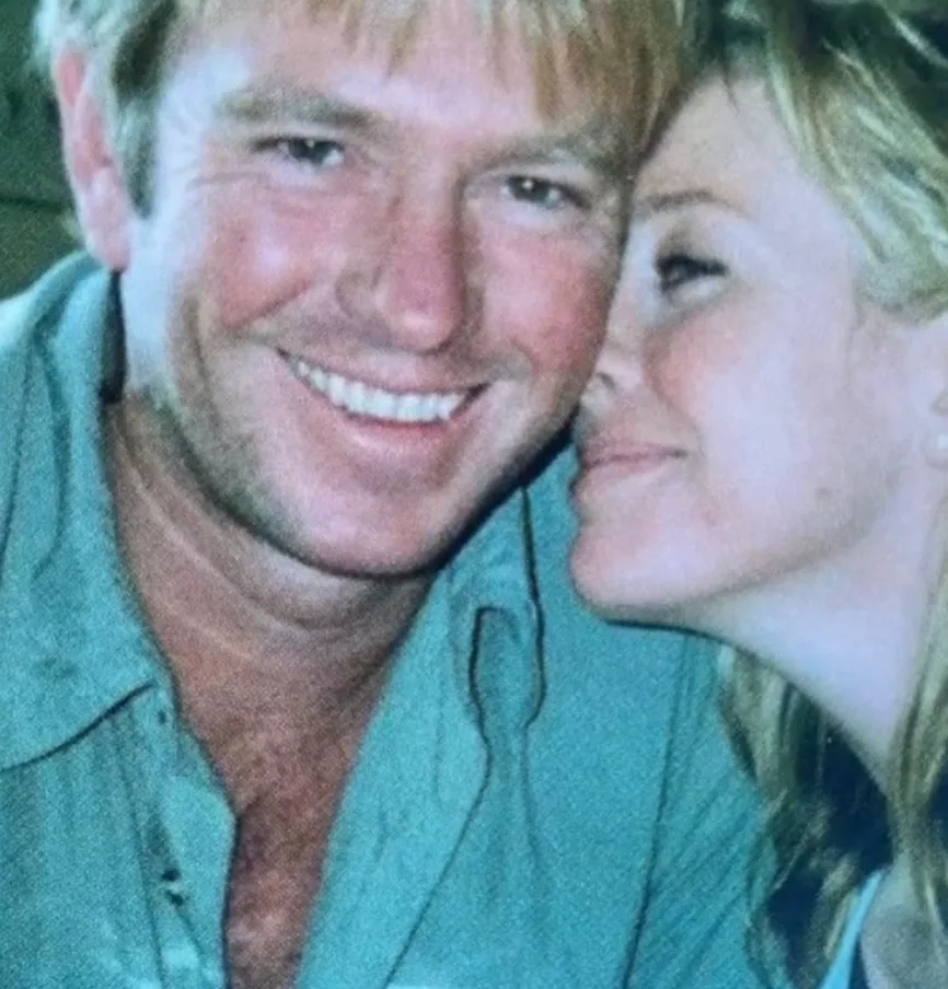 Rebecca Gibney and her husband Richard Bell