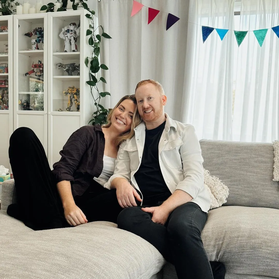 Luke McGregor and Amy Thunig
