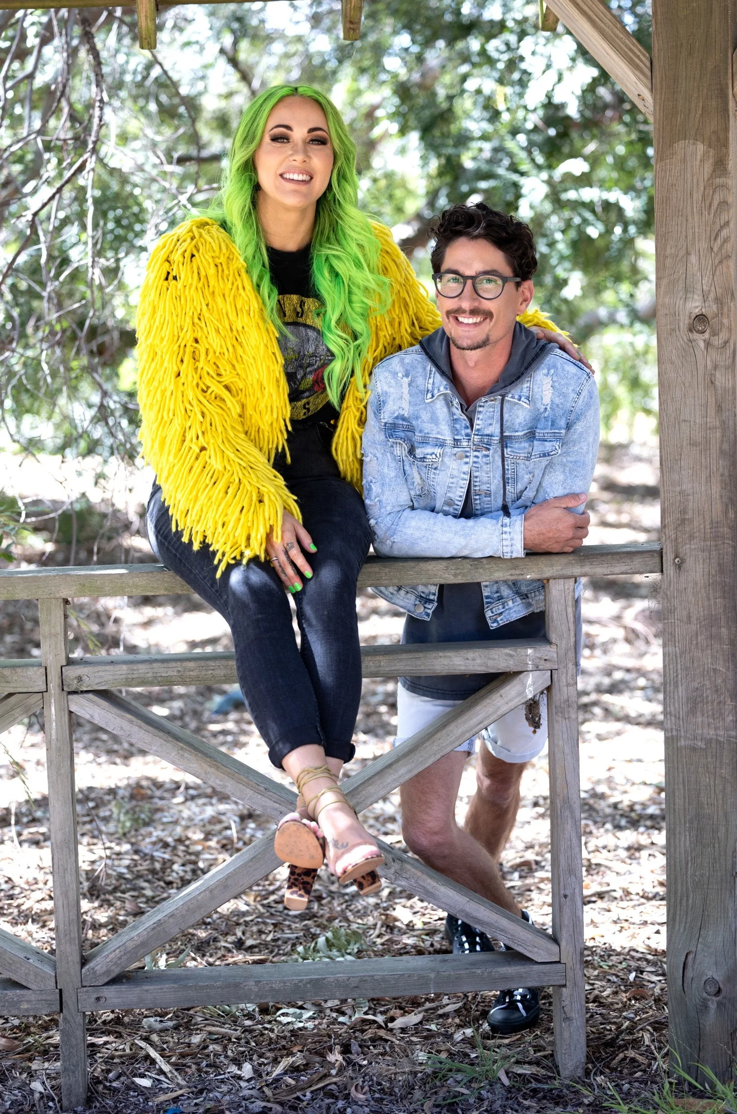 Courtney and Grant The Block.