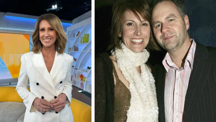 Sunrise presenter Natalie Barr and her husband Andrew Thompson