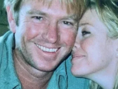 Rebecca Gibney and her husband Richard Bell