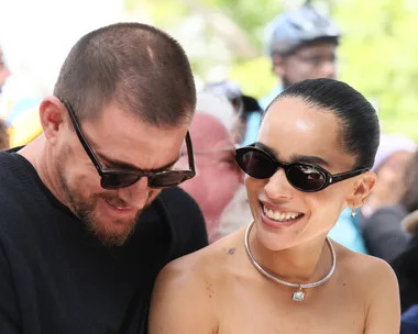 Channing Tatum and Zoe Kravitz in shock split