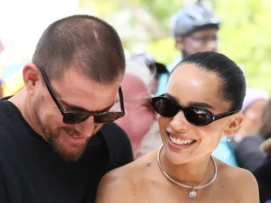 Channing Tatum and Zoe Kravitz in shock split