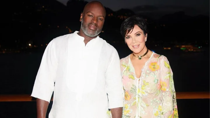 Corey Gamble and Kris Jenner