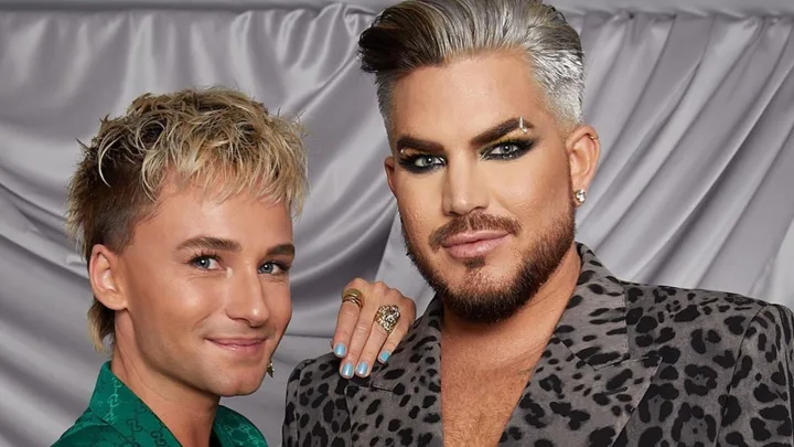 Adam Lambert and Oliver Gliese