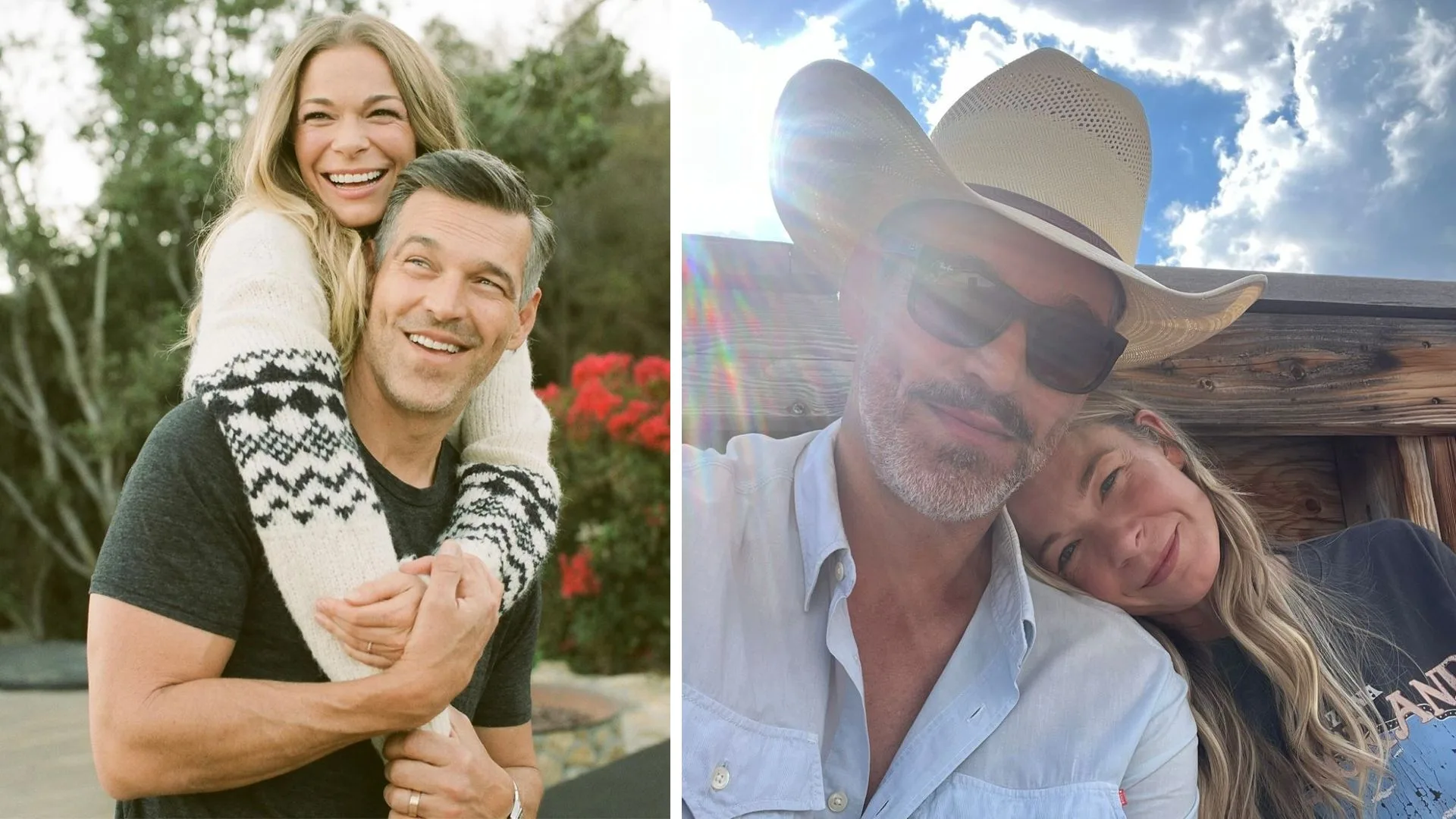 LeeAnn Rimes and Eddie Cibrian