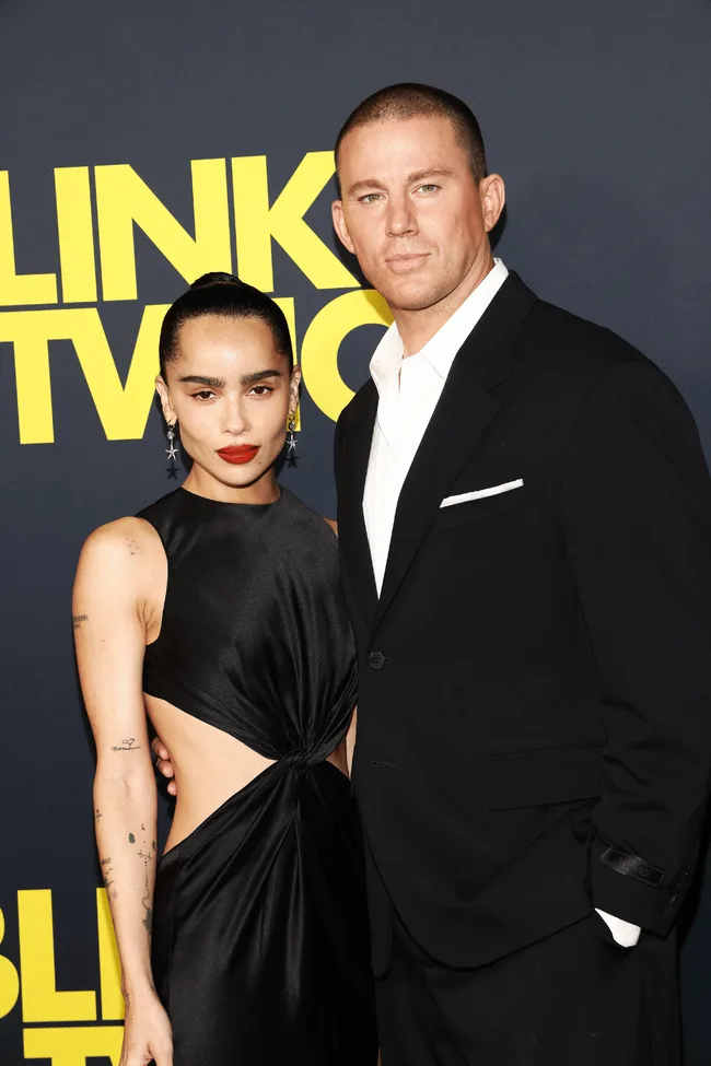 Channing Tatum and Zoe Kravitz