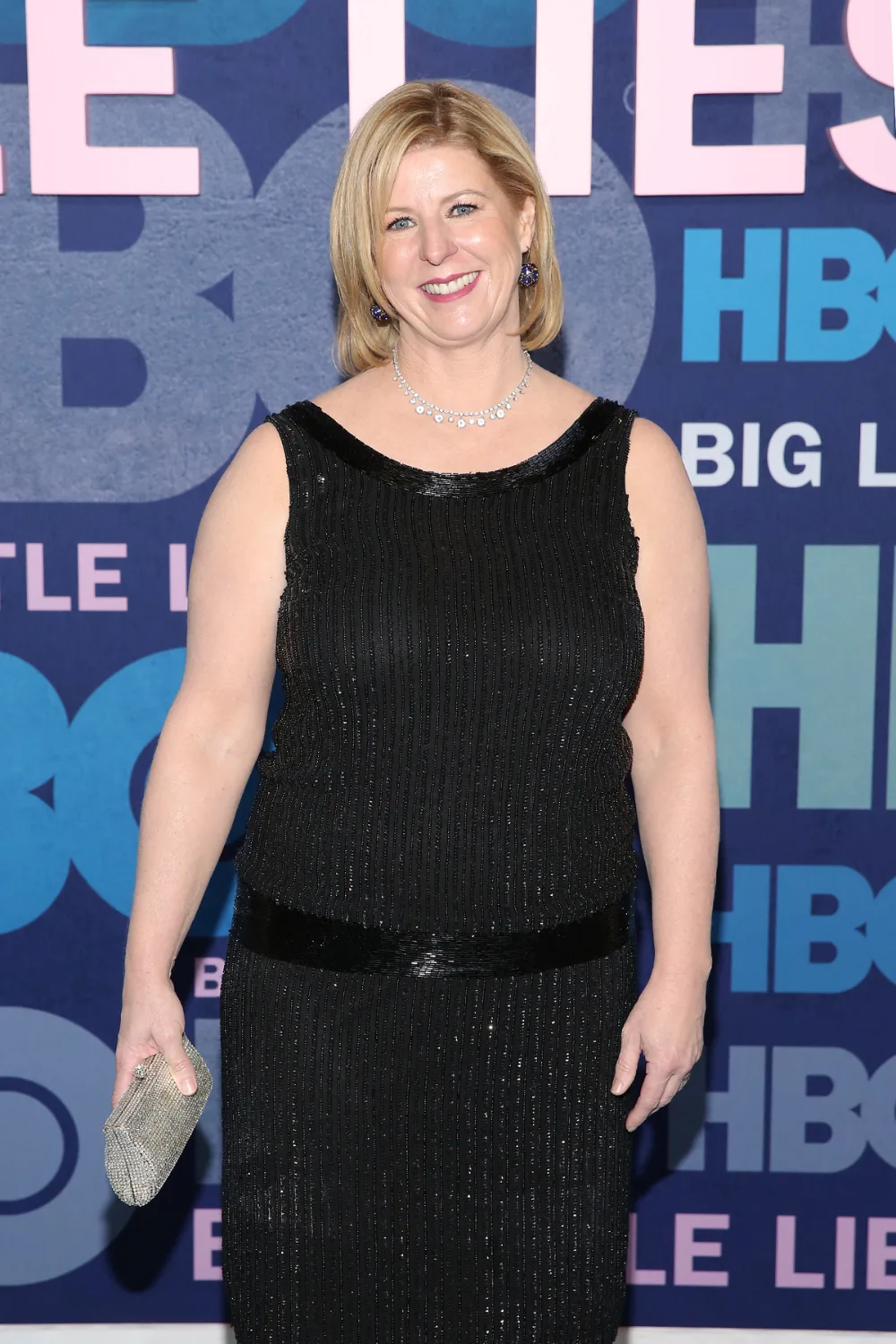 Liane Moriarty at the Big Little Lies premiere.