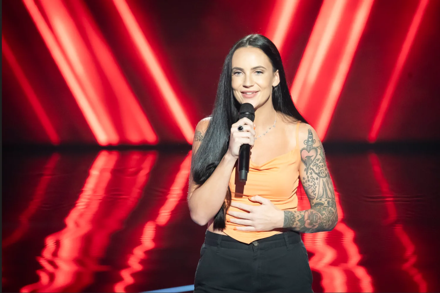 Hannah from The Voice Australia 2024.