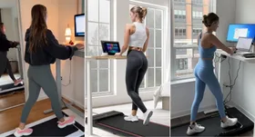 Work(out) from home with these space-saving under-desk walking pads