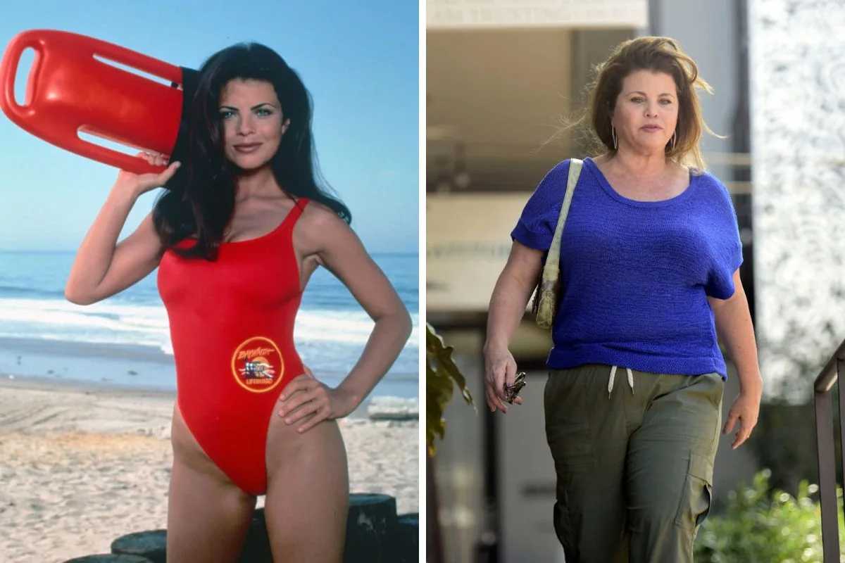 Then and now: Yasmine Bleeth.