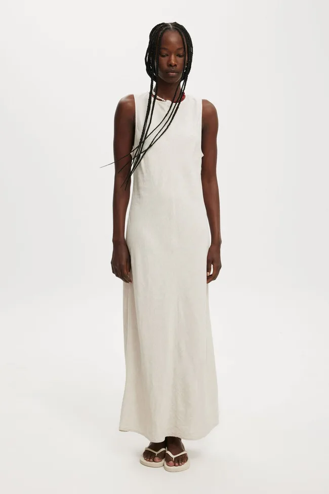 Haven High Neck Maxi Dress