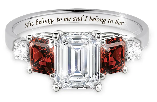 The Queen Mary replica engagement ring