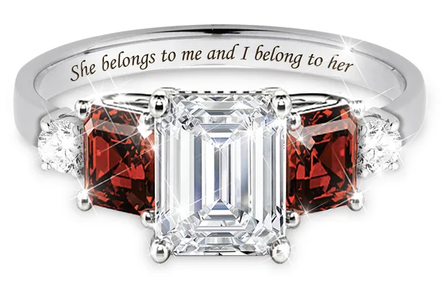 The Queen Mary replica engagement ring