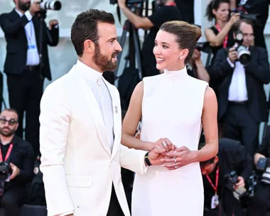 Justin Theroux and Nicole Brydon Bloom