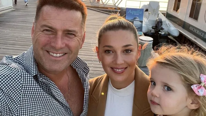 Karl and Jasmine Stefanovic by the water