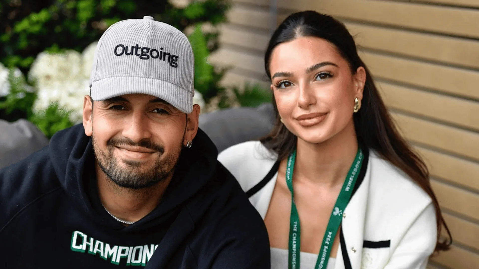 Costeen Hatzi and Nick Kyrgios
