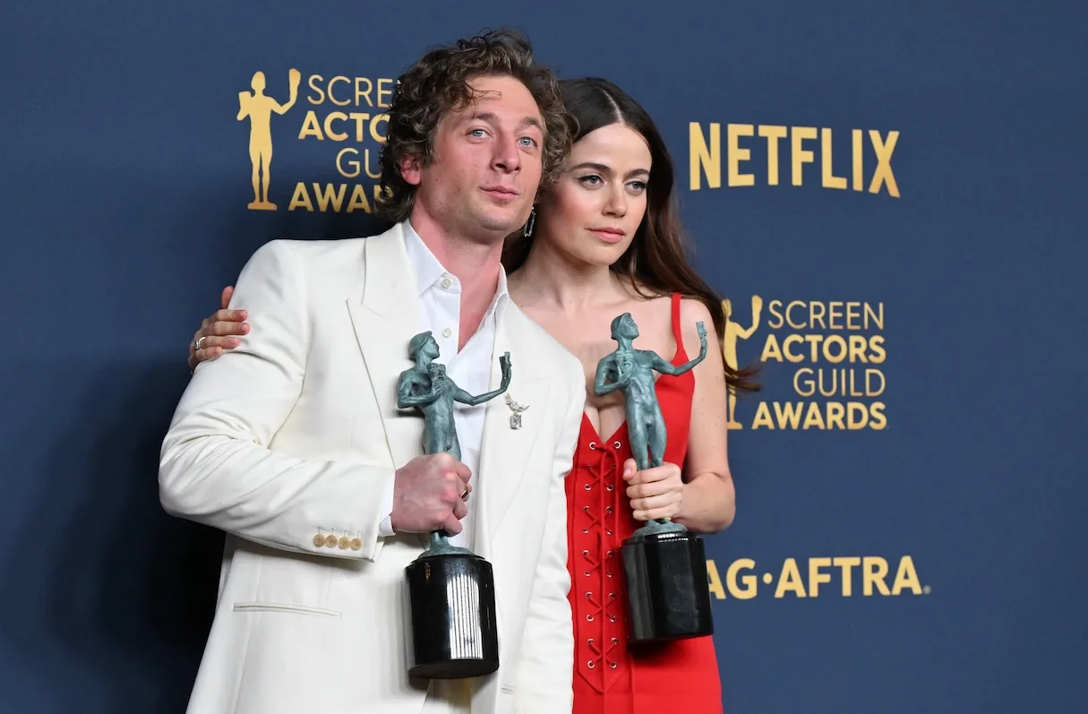 White and Gordon at an awards event