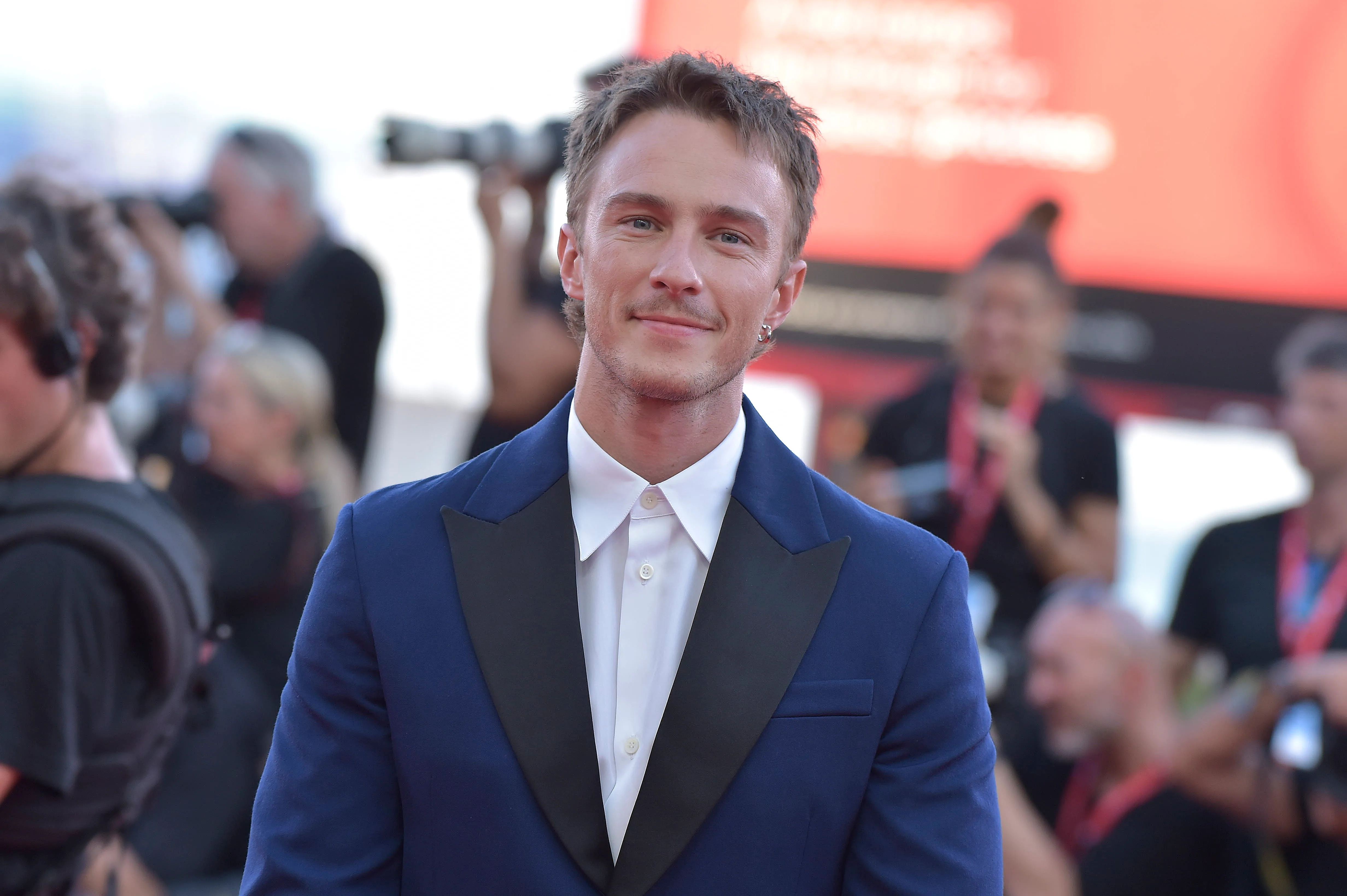 American actor Drew Starkey at the 81 Venice International Film Festival 2024. Queer Red Carpet. Venice (Italy), September 3rd, 2024