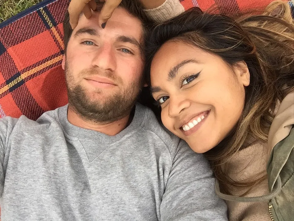 Mauboy and her husband, Themeli Magripilis.