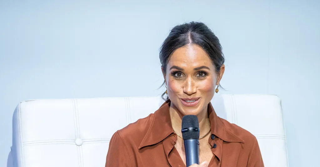 Meghan Markle gives speech in colombia