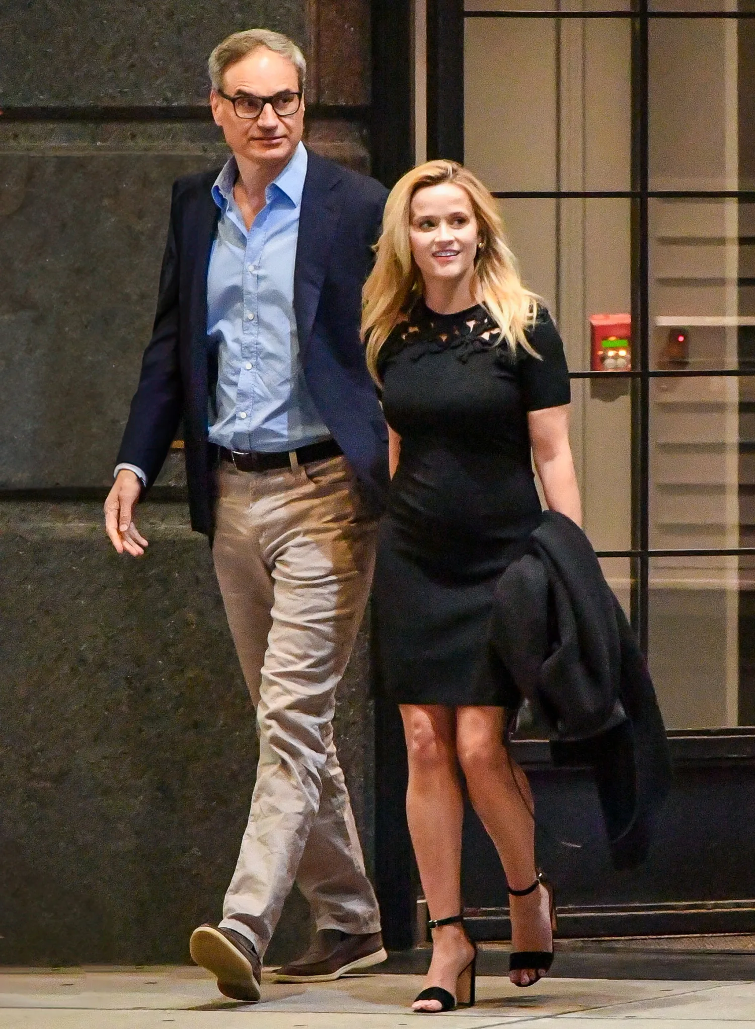Reese Witherspoon on a date with Oliver Haarmann in New York.