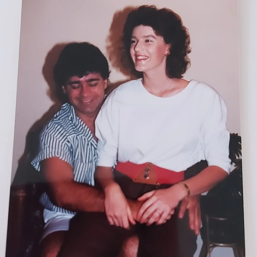 Kylie and Tony together around the time they first met