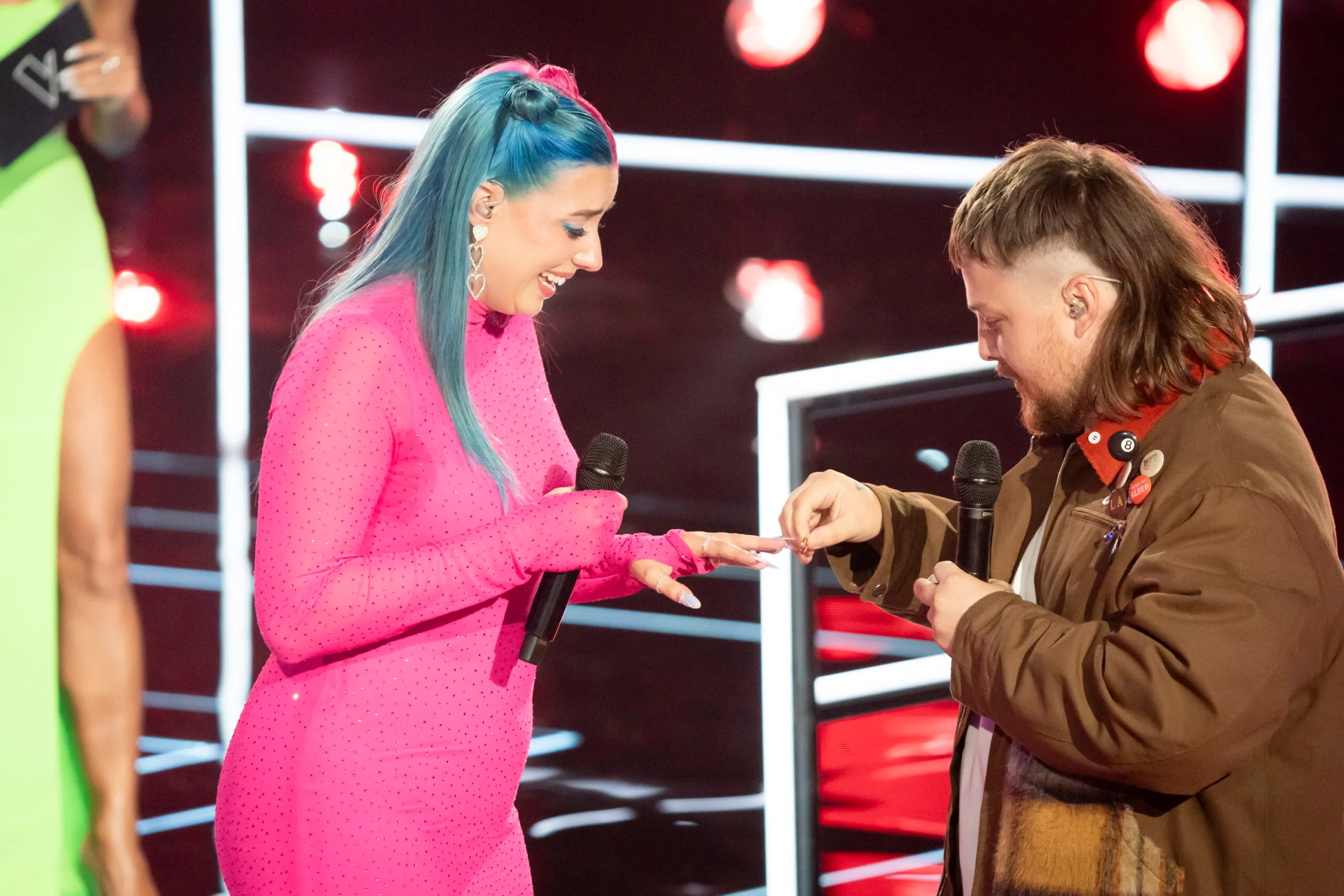 Yorke and Jenna The Voice Australia proposal. 