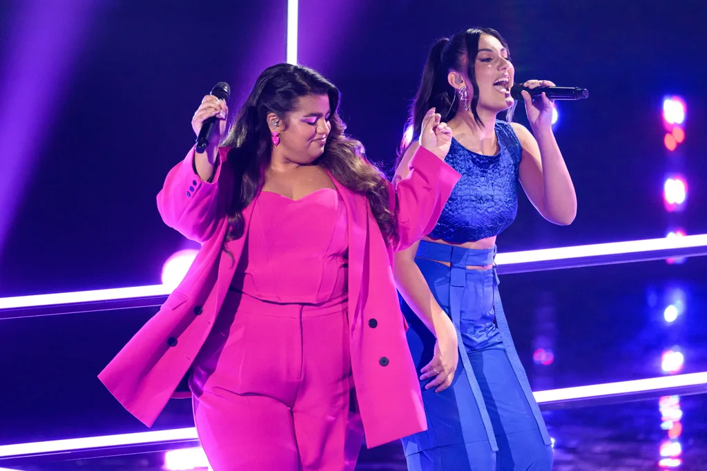The Voice Australia Ruby Lafferty and Stephanie Milostic