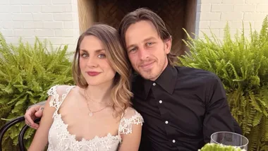 Frances Bean Cobain and RIley Hawk