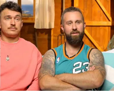 Ricky and Haydn plus their artwork