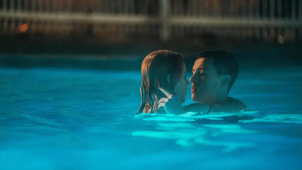babygirl nicole kidman and harris dickinson pool scene