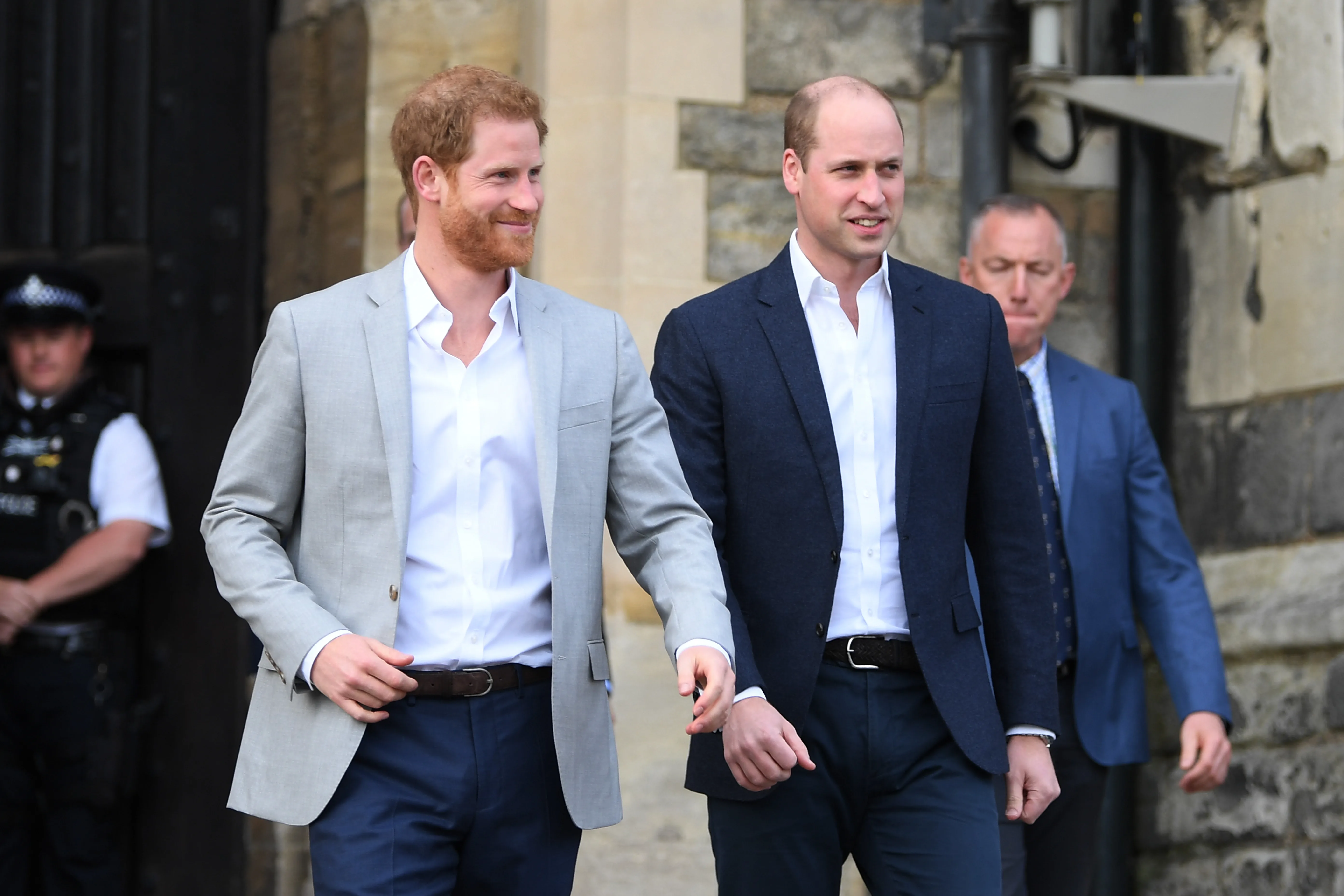 Prince WIlliam and Harry