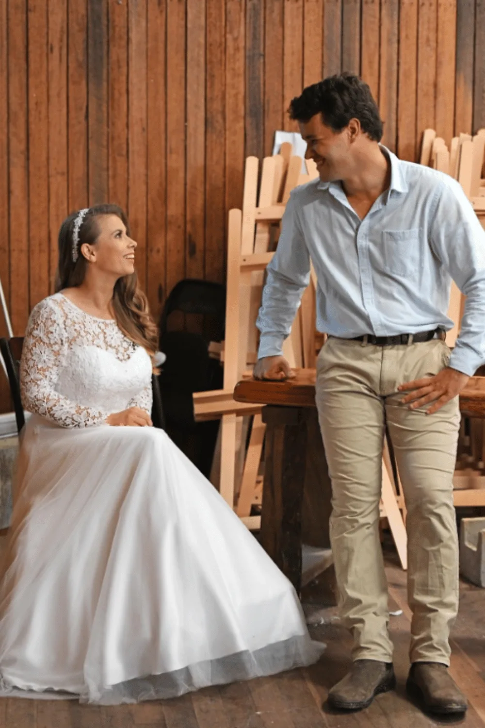 Bindi Irwin and Chandler Powell's wedding. 